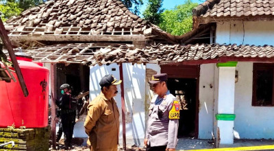 2 Ledakan Keras di Kediri, Polisi Selidiki Dugaan Penimbunan Bubuk Mercon