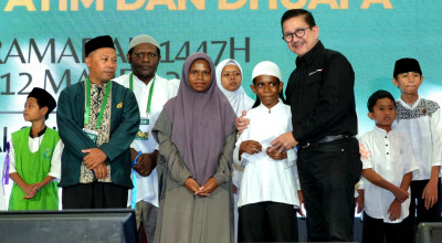 Karyawan Freeport Indonesia Santuni 700 Anak Yatim Dhuafa Jelang Idul Fitri