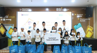 Ramadan Berbagi, BSI Salurkan Santunan untuk 5.000 Anak Yatim
