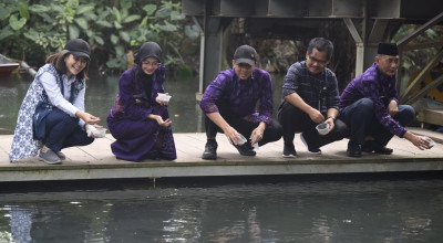 Wisata Sumber Banteng, Destinasi Air Favorit di Kota Kediri Saat Libur Lebaran