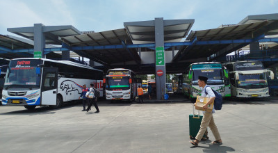 Temukan Bus Nakal di Terminal Arjosari Malang? Pemudik Bisa Lapor via Medsos