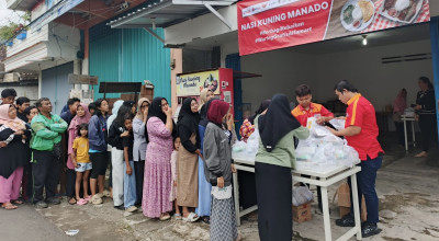 Warteg Gratis Alfamart Singgah di Jember, Gandeng 102 UMKM Sasar 34 Kota