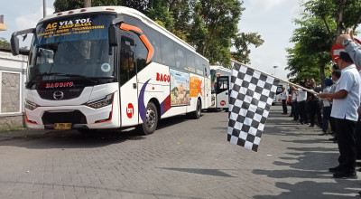 Wabup Tulungagung Berangkatkan Peserta Program Balik Gratis