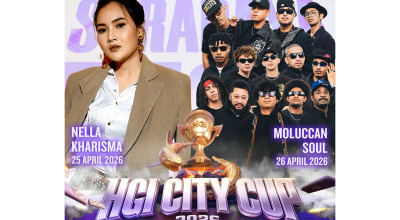 Nella Kharisma dan Mollucan Soul Ramaikan HGI City Cup Surabaya