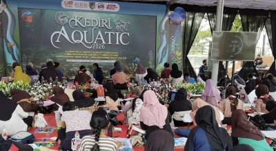 Kediri Aquatik 2026 Meriah, Dorong Edukasi hingga Ekonomi Pembudidaya Ikan Hias