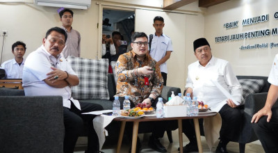 Bupati Kediri, Jombang dan Nganjuk Rapat Bahas Rencana Flyover Mengkreng