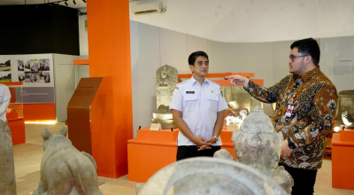 Kunjungi Kantor Baru Disparbud Kediri, Mas Dhito Beri Masukan Operasional Museum