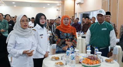 Mbak Vinanda Hadiri Rapat Kerja I Paguyuban Rektor PTN se-Jawa Timur