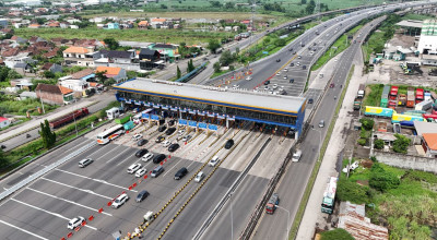 Volume Kendaraan Menuju Selatan Jatim via Tol Surabaya–Gempol Meningkat