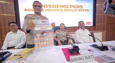 Jaringan Sabu Probolinggo Digulung Polisi, 9 Tersangka Diamankan
