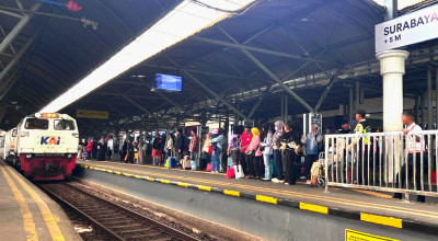 Penumpang KA di Daop 8 Surabaya Tembus 148 Ribu Saat Long Weekend May Day