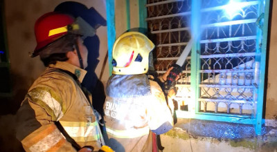 Rumah di Kediri Terbakar Gegara Obat Nyamuk Saat Pemilik Pergi Mancing