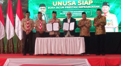 Pramuka Jatim Dapat Jalur Khusus Masuk Fakultas Kedokteran Unusa