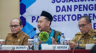 Bupati Gresik Minta Penyedia Jasa Jaga Intregitas, Bebas Korupsi dan Gratifikasi