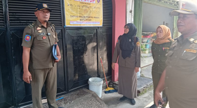 Satpol PP Tutup Outlet 23 HWG di Kota Kediri, Tak Punya Izin Jual Minuman Keras