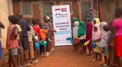 Teman Baik Salurkan Makanan untuk Warga Sudan Terdampak