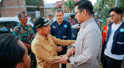 Tiar Karbala Resmikan Sumur Air Bersih untuk Korban Banjir Aceh