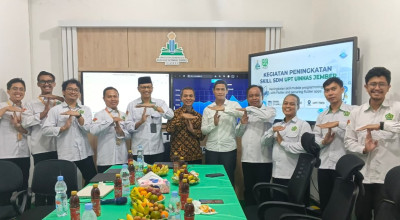 Tingkatkan Kualitas Pelayanan, TIPD UIN KHAS Jember Gelar Pelatihan Digital