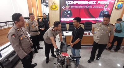 Curi Motor Mogok, Dua Remaja di Lamongan Diringkus Polisi