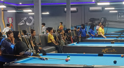 Ratusan Atlet Biliar Ikuti Kejurprov Jatim di Lamongan, Didominasi Wanita