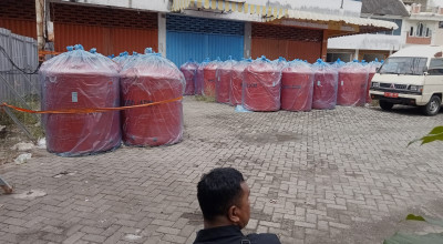 Puluhan Tandon Air Disiapkan BPBD Tulungagung Untuk Antisipasi Kekeringan