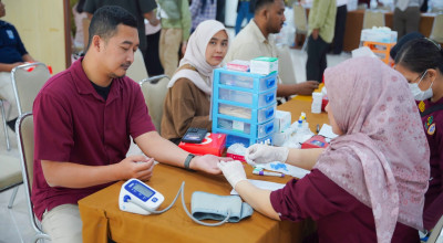 Ratusan Relawan Ikuti Donor Darah di PT SIER, Kumpulkan 157 Kantong