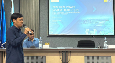 PLN UPT Madiun Bekali Mahasiswa PNM Ilmu Proteksi Gardu Induk Tegangan Tinggi