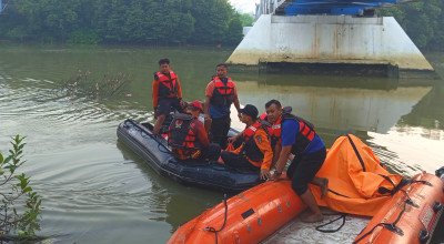 Pemancing Tenggelam di Kali Lamong Gresik Akhirnya Ditemukan