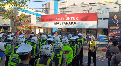 Pengesahan Warga Baru PSHT di Tulungagung Kondusif