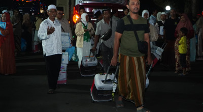 449 Jemaah Haji Trenggalek Tiba di Kampung Halaman, 3 Wafat di Tanah Suci