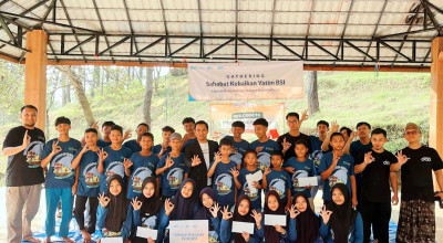 Muharram Camp BSI Maslahat Bekali Anak Yatim Mental dan Spiritual