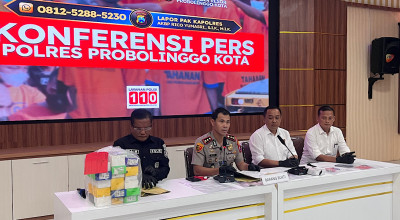 Polisi Bekuk Komplotan Pembobol Konter HP di Probolinggo, 3 Orang Masih Buron