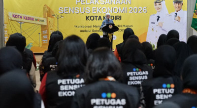 Wali Kota Kediri Dorong Data Akurat untuk Pembangunan dalam Sensus Ekonomi 2026