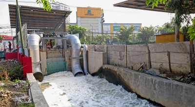 Tiga Rumah Pompa Baru Perkuat Ikhtiar Surabaya Menuju Kota Bebas Banjir