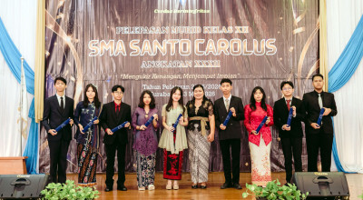 22 Lulusan SMA Santo Carolus Surabaya Berhasil Tembus PTN