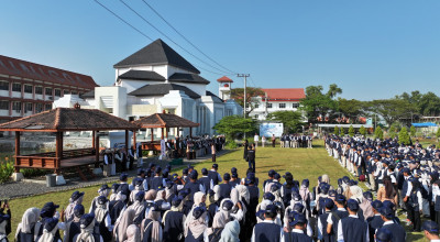 Rektor Lepas 650 Mahasiswa KKN Unisda 2026, Bawa Misi Pemberdayaan Masyarakat