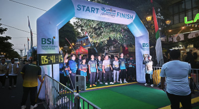 Rayakan Milad ke-63, Ratusan Peserta Semarakkan Fun Run 6,3 KM UNIDA Gontor