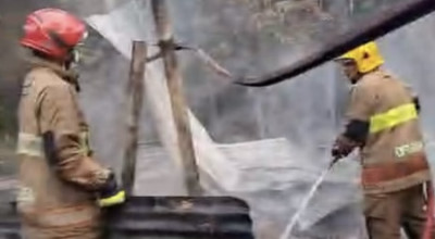 Kandang Ayam di Wates Kediri Terbakar, Kerugian Tembus Rp400 Juta