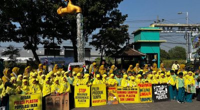 600 Siswa SDIT El Haq Ikuti Microplastic Journey, Perkuat Sekolah Bebas Plastik