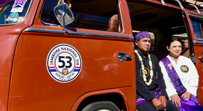 Foto: Nikah Massal dalam VW Kombi di Kota Kediri Pecahkan Rekor MURI