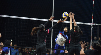 Kota Kediri Vs Bank Jatim Surabaya Buka Turnamen Bola Voli Walikota Cup 2026