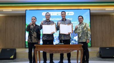 Pelayanan Jasa Perbankan, Bank Mandiri Taspen dan Petrokimia Gresik Teken MoU