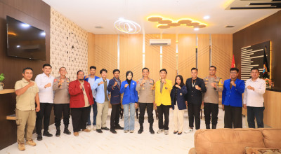 Kapolres Kediri Kota Ajak BEM Kediri Raya Jaga Kondusivitas