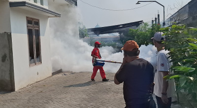Kasus DBD Muncul di Manisrenggo, Dinkes Kota Kediri Langsung Fogging dan PSN