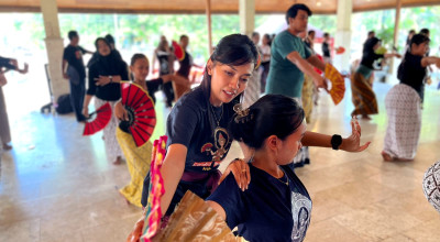 Gelar Nyantrik 9, Sanggar Candra Mustika Tulungagung Hadirkan Maestro Tari Bali