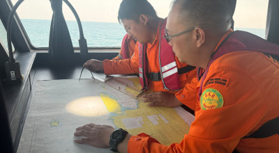 Cari Bangkai KMP Mutiara Sentosa II, Kapal Penyelamat dan Helikopter Dikerahkan ke Utara Madura