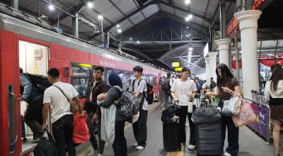 Libur Panjang HUT ke-81 RI, Penumpang KAI Daop 8 Surabaya Capai 140 Ribu