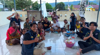 Berdayakan Mama Suku Arfak, TEP Unair Rintis Kampung Dodol Matoa di Manokwari