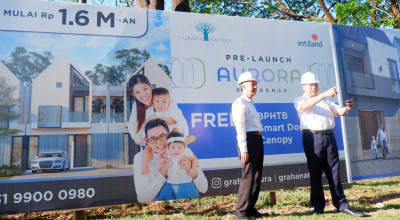 Intiland Luncurkan Aurora Residence, Hunian Baru di Graha Natura Surabaya