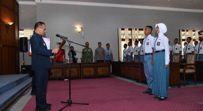 79 Paskibra Tulungagung Jalani Tanting, Siapkan Atraksi Spektakuler